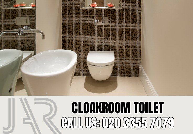 Cloakroom and Downstairs Toilet Installation by Richmond Bathroom Fitters