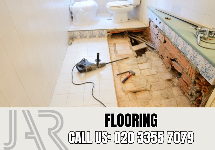 Bathroom Flooring Installation by Richmond Bathroom Fitters